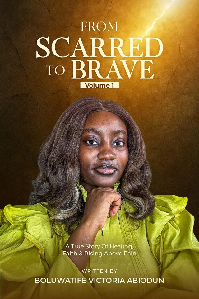 Cover of From Scarred to Brave by Boluwatife Victoria Abiodun